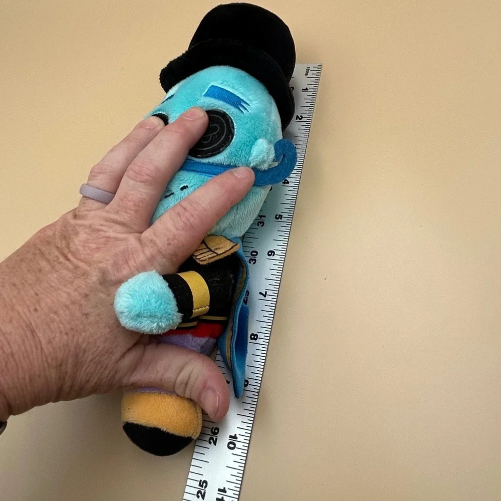 Coraline Mr Bobinsky Circus Plush Blue Button Eye Ringmaster Toy 9 Inch
